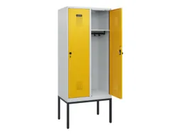 schoollocker,HxBxD 1950x800x500mm,2vak,vak B 400mm,draaigrendel
