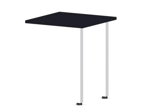 aanbouwtafel,i.h.v.,HxBxD 720-840x600x600mm,CC-zwart