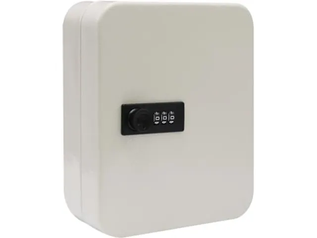 Armoire à clés serrure à combinaison 30 clés blanc