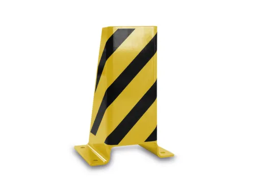 aanrijdbescherming voor stelling,U-profiel,HxB 400x165mm,geel/zwart