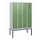 locker,HxBxD 1950x1200x500mm,4vak,vak B 300mm,cil.-slot,voetonderstel