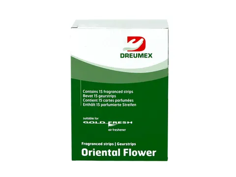 Luchtverfrisser Dreumex Gold Fresh Oriental Flower 15 strips