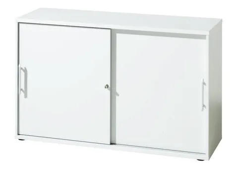 Schuifdeurkast 1100x1200x400mm Kastromp/Front Lichtgrijs/Lichtgrijs