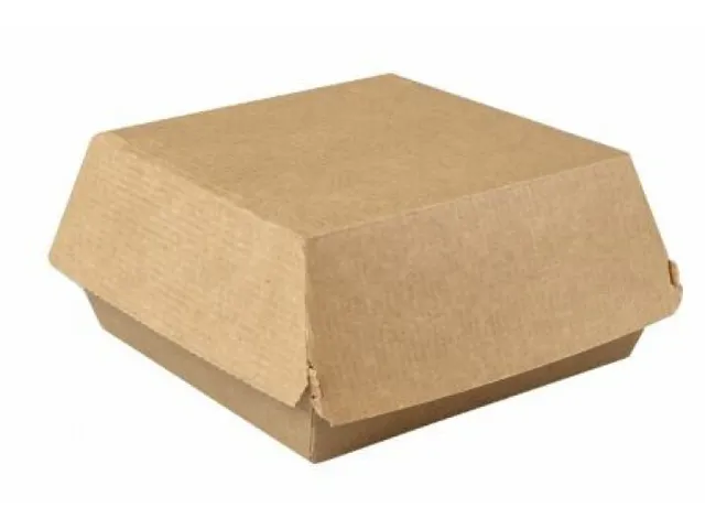 Biodore hamburger box 115x115x65mm FSC, 6x50 stuks