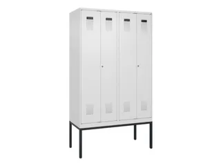 locker voor scheiding van kleding,HxBxD 2120x1200x500mm,4vak - 2
