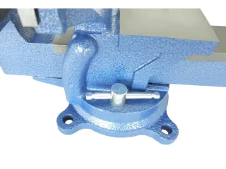 parallelbankschroef,bek HxB 18x100mm,spanwijdte 110mm,m. draaischijf - 10