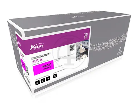 As12206 Astar Xerox 106R02757 Ph Toner Magenta Rebuilt 1000Pag Chip