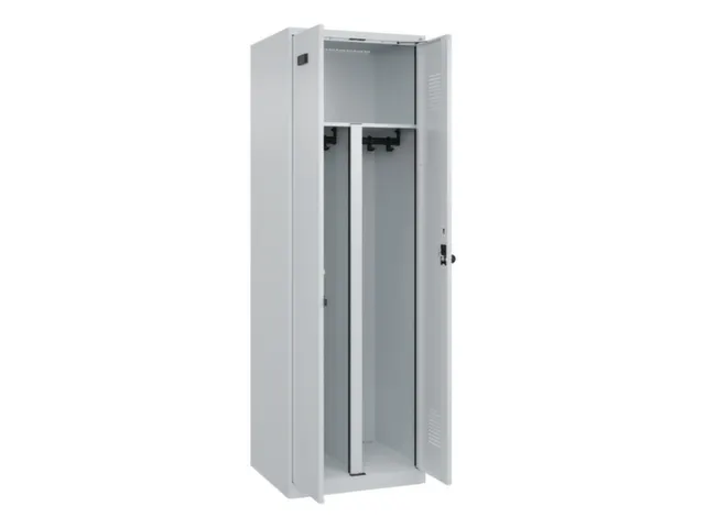 PBM-locker,HxBxD 1850x600x500mm,2vak,vak B 300mm,draaigrendel