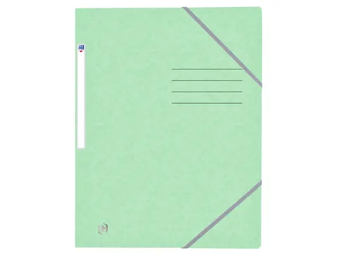Elastomap Oxford Top File+ A4 pastel groen karton
