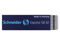Balpenvulling Schneider Express 56 4kleuren pen Zwart Medium