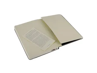 Notitieboek Moleskine large 130x210mm blanco hard cover zwart - 3