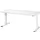 Werkbank elektrisch hoogte verstelbaar 720-1120x2000x800mm wit RAL7035