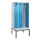 locker met bank,voor scheiding van kleding,HxBxD 2120x900x815mm,3vak