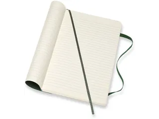 Notitieboek Moleskine large 130x210mm lijn soft cover myrtle green - 2