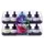 Inkt Talens Ecoline met pipet additional set à 10 assorti kleuren