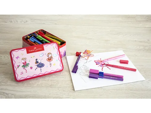 Viltstift Fc Connector 33 St Met 10 Clips In Ballerina