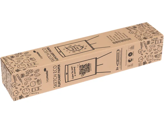 Legamaster SKETCH ECO Flipoverpapier 98x65cm Blanco 2x 50vel