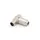 Haakse TV-Plug 9.5mm/2.3mm - Vrouwelijk - Metaal