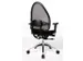 Siège De Bureau Pivotant Noir Assise Hxlxp 430-520X480X500Mm Dossier