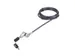 3-in-1 Universeel Laptop Kabelslot 2m Security Kabel met Master Key