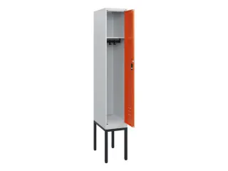 locker,HxBxD 1950x300x500mm,1vak,vak B 300mm,cil.-slot,voetonderstel - 2