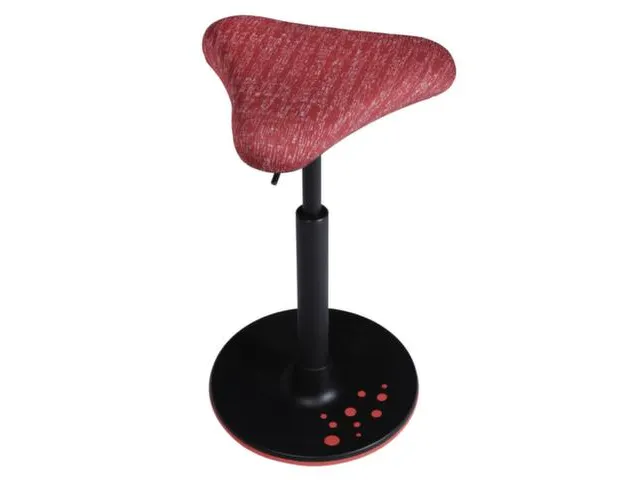 Zit-/stahulp Beweeglijk Zitmechanisme Triangelzitting Rood Stof