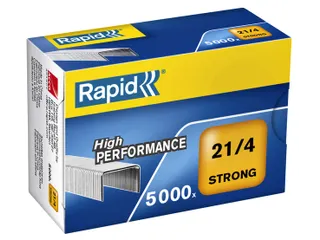Nieten Rapid 21/4 gegalvaniseerd strong 5000 stuks - 1