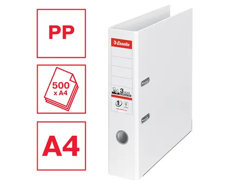 Ordner Esselte Vivida A4 75mm PP wit
