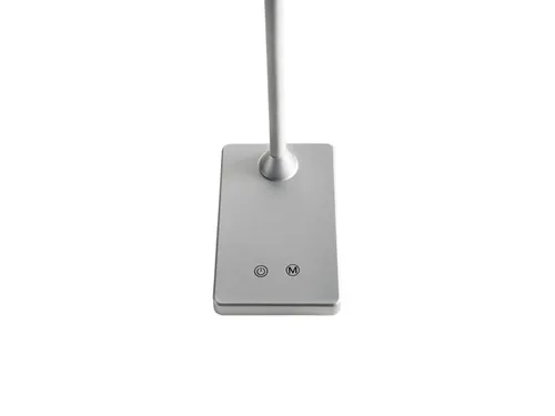 Bureaulamp Alco zilver LED 230v 6W dimbaar 43cm