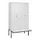 PBM-locker met bank,HxBxD 2120x1200x815mm,4vak,vak B 300mm