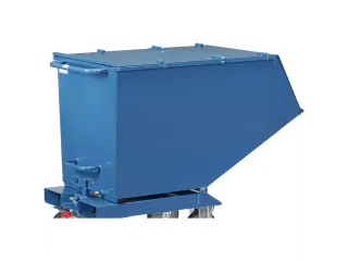 Klapbare Deksel 47d2 t.b.v. afvalbak 4702 Ral5007 - 1