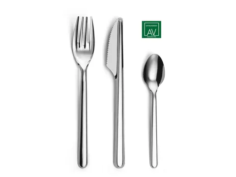 Leaves by Amefa Bestekset 3-delig met Servet