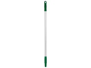 Hygiene aluminium steel 840mm Ø22mm groen met schroefdraad - 1