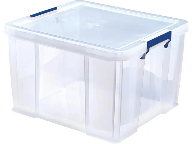 Bankers Box Opbergdoos Transparant 48 Liter