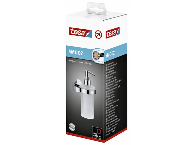 Zeeppompje Tesa Smooz 40323 chroom/glas
