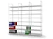 rayonnage pour classeurs,rayonnage départ,HxlxP 2900x1000x600mm