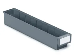 stellingbak,HxBxD 82x92x500mm,PP,grijs