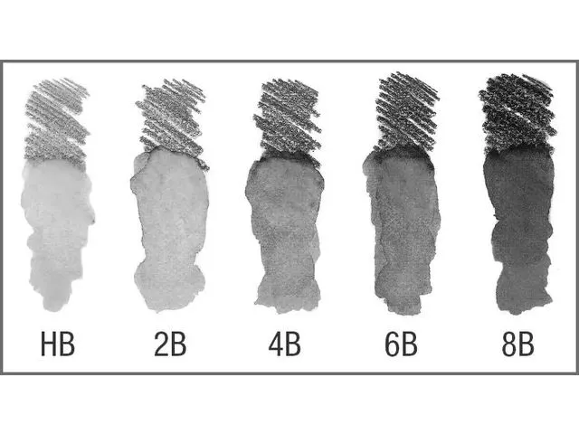 Aquarelpotlood Faber-Castell Graphite blister 5 stuks + penseel