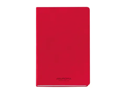 Notitieboek Aurora Capri A5 192blz lijn 80gr rood