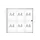 Binnenvitrine wand MAULextraslim whiteboard 6xA4 met slot