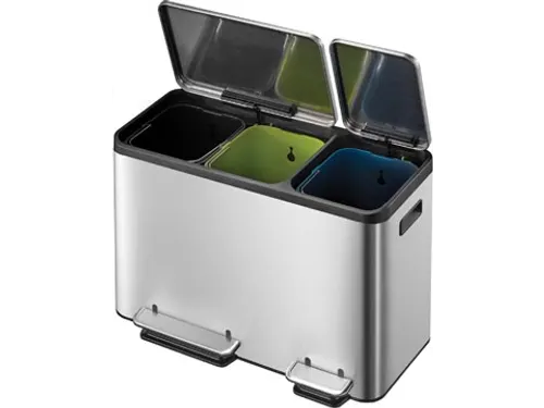 Ecocasa pedaalemmer 3 x 15 l