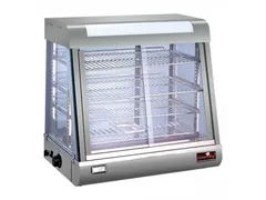 Caterchef Warmhoudvitrine Zilver 70cm