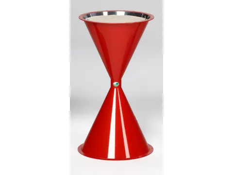 Staande Asbak Recyclebaar Kunststof Hxd 722x420mm Rood