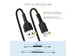 USB A naar Lightning Kabel 1 Meter Zwart, MFi Gecertificeerd, iPhone L