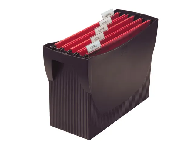 HAN Reservedeksel Voor Hangmappenbox SWING-PLUS – Met Penhouder En 2 Handgrepen – Zwart