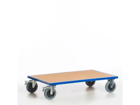 platformwagen,draagverm. 600kg,laadvl. LxB 1000x700mm,houtplaat