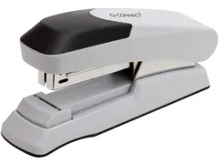 Q-connect Nietmachine Flat Clinch Half Strip 25vel Grijs Zwart