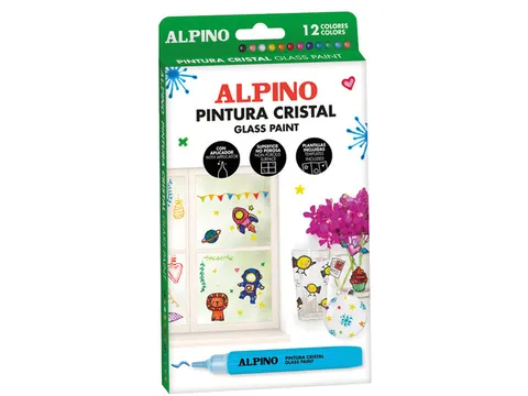 Pintura Cristal raamverf set van 12 stuks