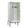 locker met bank,voor scheiding van kleding,HxBxD 2120x800x815mm,2vak