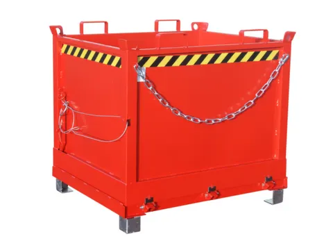 klapbodemcontainer,HxLxB 1145x1040x1245mm,1m³,hijsogen,vorksloffen